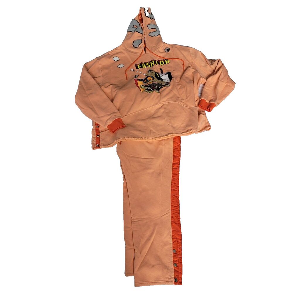 Frost Originals Hoodie Pullover Embroidered + Pants Size 5XB "Fashion"